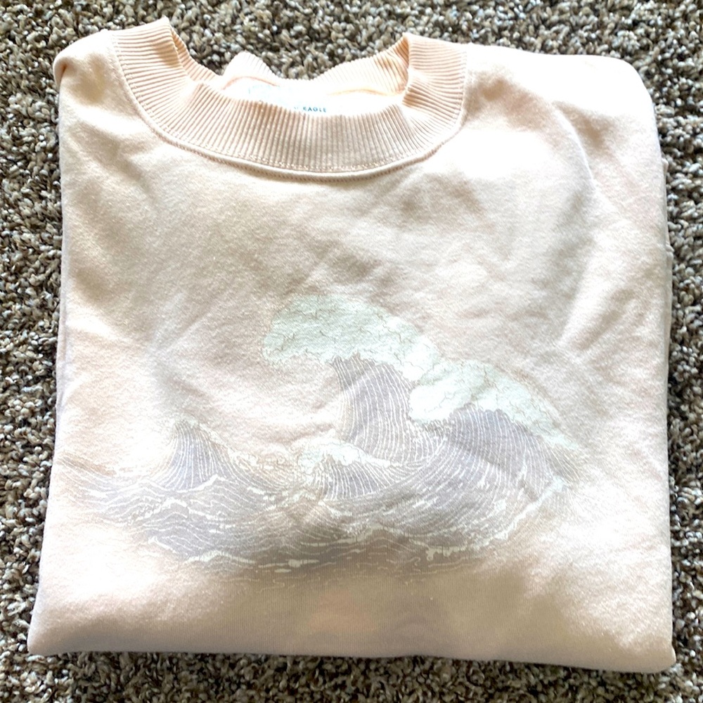 Sweatshirt light peach